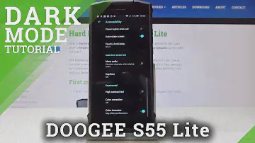How to Revert the Display Colors in DOOGEE S55 Lite - Color Inversion