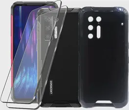 Стеклянный чехол 2-в-1 Для Doogee S97 Pro чехол + Защитная пленка для экрана чехол Для Doogee S97 Pro (art.: 3920b8e762b8b)