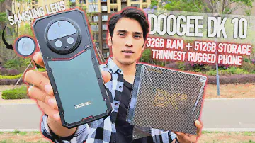 Doogee DK10 Thinnest Rugged Smartphone with 120W charging and Samsung Lens