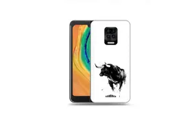 Чехол задняя-панель-накладка-бампер MyPads бык для DOOGEE S59/DOOGEE S59 Pro противоударный