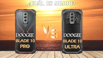 Doogee Blade 10 Pro vs Doogee Blade 10 Ultra