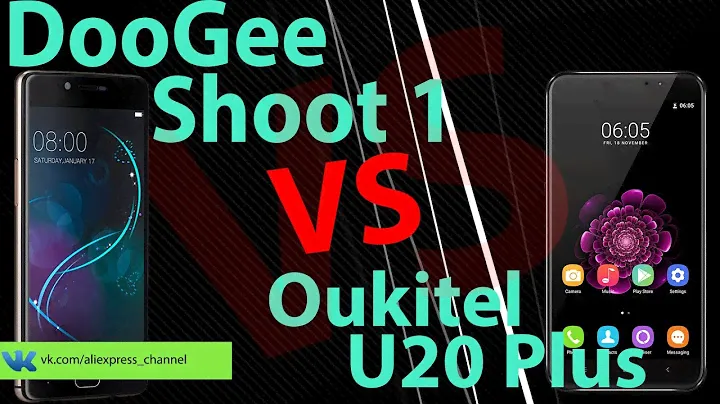 Oukitel U20 Plus VS Doogee Shoot 1 Сравнение смартфонов