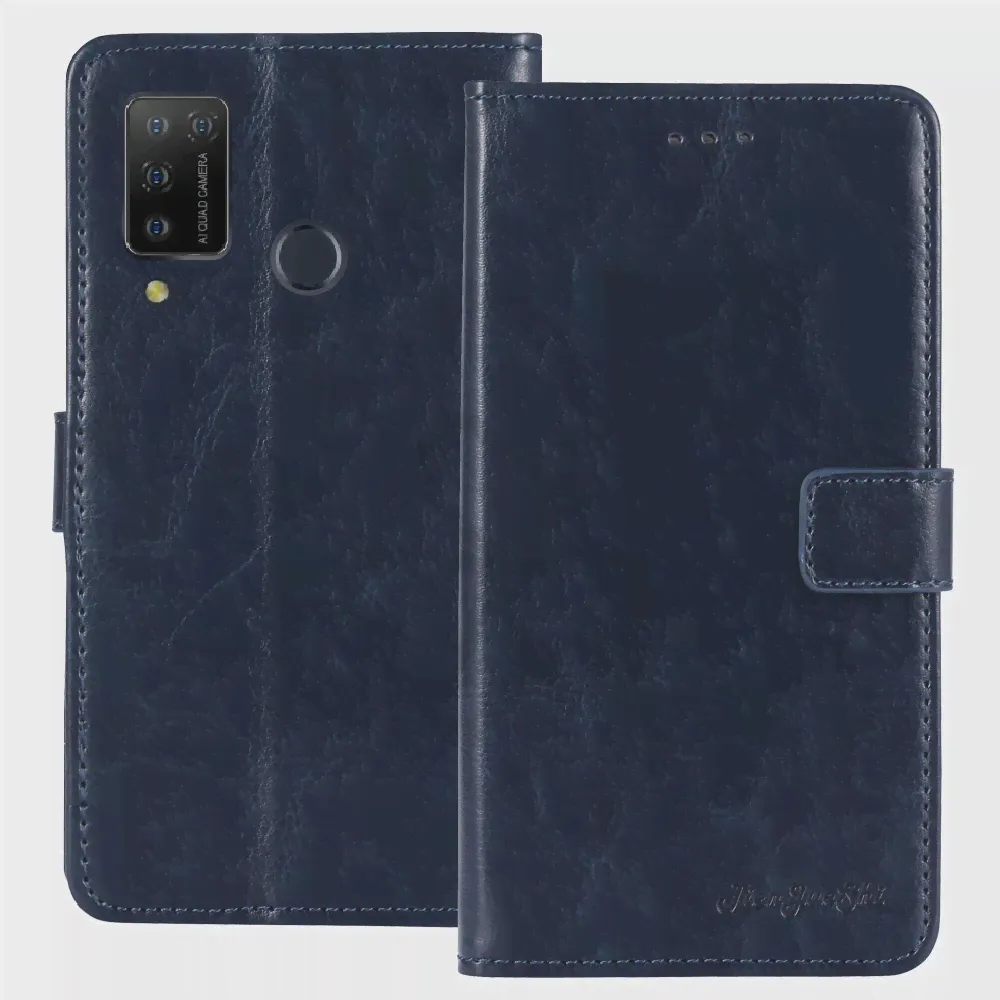 🛍 Силиконовый чехол-книжка для Doogee n100, S88, N20 Pro, из ТПУ в деловом стиле-4