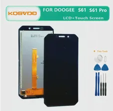 Новый Оригинальный ЖК-Дисплей DOOGEE S61 S51 + Дигитайзер С Сенсорным Экраном В Сборе, Запасные Аксессуары Для Смартфона DOOGEE S61 Pro