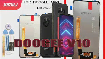 Coloquei   Display lcd + digitador da tela de toque do meu Doogee v10 ficou show muito fácil