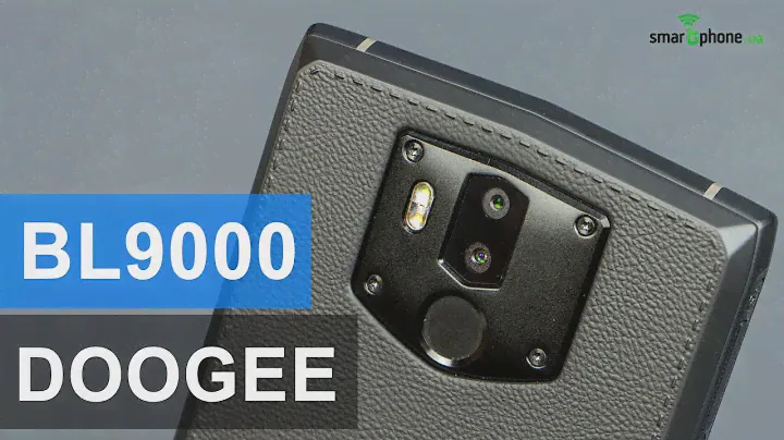 DOOGEE BL9000 - экран 5,99 дюйма 18:9, 9000 мАч, NFC и беспроводная зарядка