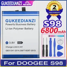 GUKEEDIANZI Новый BAT21ZN1356000 аккумулятор 6800 мАч для мобильного телефона DOOGEE S98 S 98 Батарея