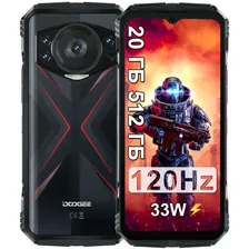 Doogee Смартфон S118 20 ГБ (8+12) ОЗУ 512 ГБ ПЗУ,Android 14,10800 мАч 8/512 ГБ, красный