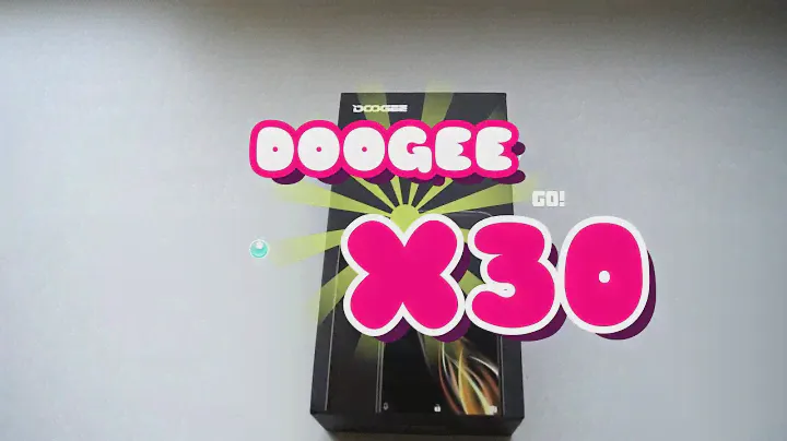 Doogee X30 - бюджетный смартфон. Вводный обзор, распаковка.