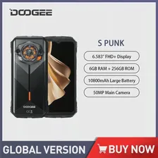 Смартфон DOOGEE S в стиле панк, прочный, 4G, Android 14, 6 + 256 ГБ, 6,58 дюйма, 90 Гц, 10800 мАч, 50 МП (art.: 3920c7869a179)