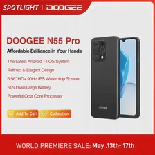Смартфон DOOGEE N55 Pro, 6,52 дюйма, 90 Гц, 16 + 256 ГБ, 5150 мАч (art.: 3920c5e09e131)