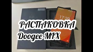 Doogee mix 6/64gb распаковка на русском (комплектация и дизайн)