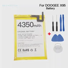 Новый оригинальный аккумулятор Doogee X95, внутренняя емкость 4350 мАч, запасные аксессуары для ремонта смартфона DOOGEE X95 (art.: 3920bac8af57d)