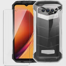 Стеклянный чехол 2-в-1 для Doogee V30 V MAX V30T S100 S110 Pro Case + Защитный чехол для экрана для Doogee V MAX