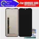 🛍 6,1 дюймовый ЖК-дисплей Doogee S86 + кодирующий преобразователь сенсорного экрана в сборе 100% Оригинальный Новый ЖК + сенсорный дигитайзер для DOOGEE ...