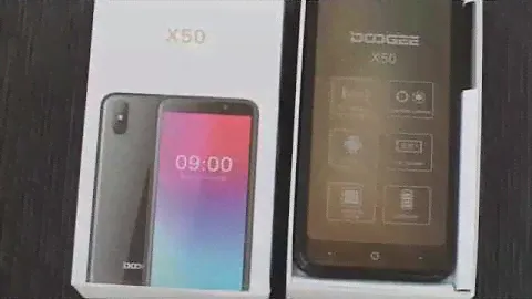 DOOGEE X50 (1/8GB, BLACK, 5', 5+0.3\5MP, 3G, 2000MAH)