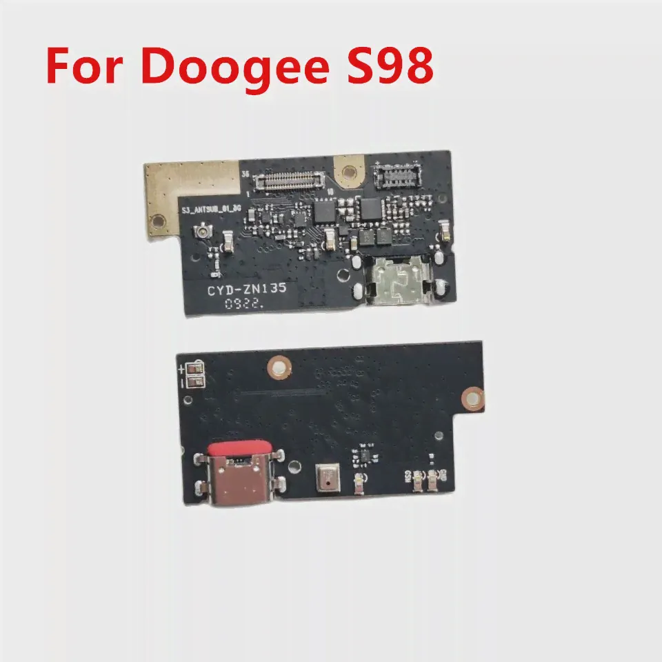 100% Оригинальная док-станция для зарядки Doogee S98, разъем для подключения платы, порт зарядного устройства для смарт-мобильного телефона Doogee S98
