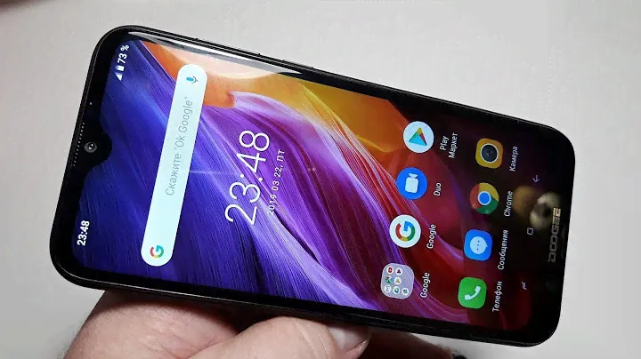 Doogee Y8 - без рамочный бюджетный смартфон 2019 3GB/16GB 8MP+5MP Face ID Android 9.0 Pie за $69