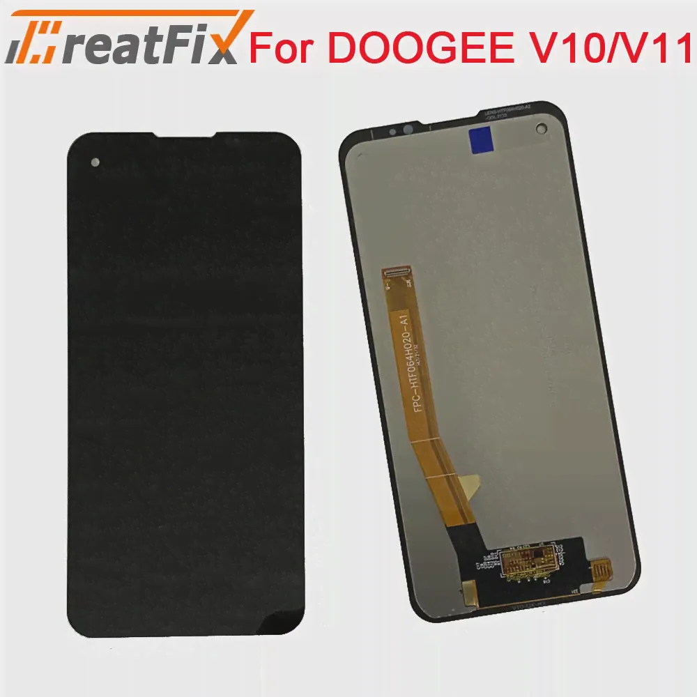 Оригинал для Doogee V10 V11 ЖК-дисплей с сенсорным экраном, Дигитайзер в сборе Для Doogee V10, Ремонт ЖК-сенсорного экрана, замена