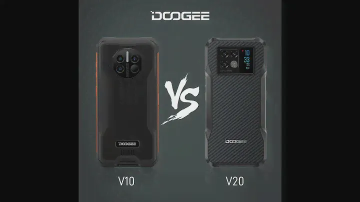 "The Beast of Rugged Smartphones" Meet "The King of Rugged Smartphones". - DOOGEE V10 vs DOOGEE V20