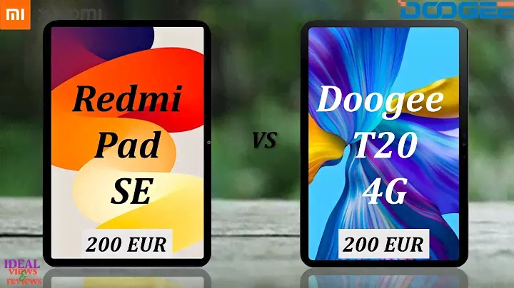 Xiaomi Redmi Pad SE vs Doogee T20 4G