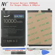 Аккумулятор для Doogee S88plus S88pro Bateria 10000 мАч, Перезаряжаемые Оригинальные аксессуары для смартфонов