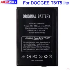 Аккумулятор BAT16464500 Для DOOGEE T5 lite аккумулятор 4500 мАч высокое качество Аккумуляторы