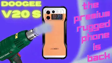DOOGEE V20S - THE PREMIUM RUGGED PHONE IS BACK - FULL TEST - 4K