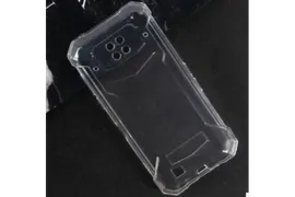 Чехол задняя-панель-накладка-бампер MyPads Tocco для DOOGEE S88 Pro / DOOGEE S88 Plus / DOOGEE S88 с усиленной защитой углов противоударный прозрачный