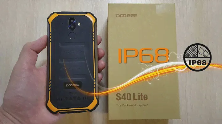 Распаковка DOOGEE S40 Lite