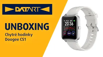 Chytré hodinky Doogee CS1 | unboxing