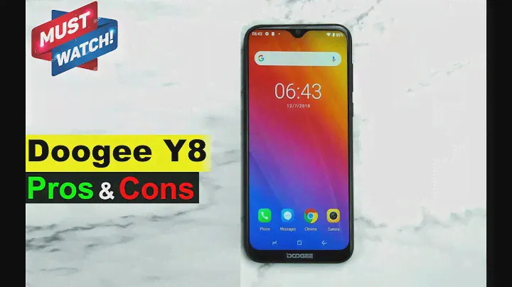 Pros and Cons of Doogee Y8 [Not Review]