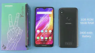 Обзор смартфона Doogee Y8, официальная распаковка