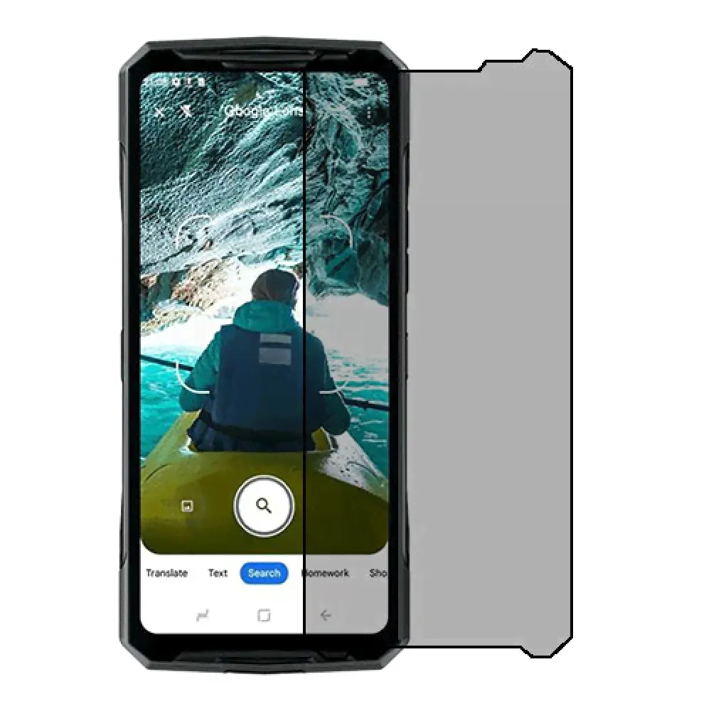 Doogee DK10 защитный экран пленка гидрогель конфиденциальность (силикон) скрин мобиль