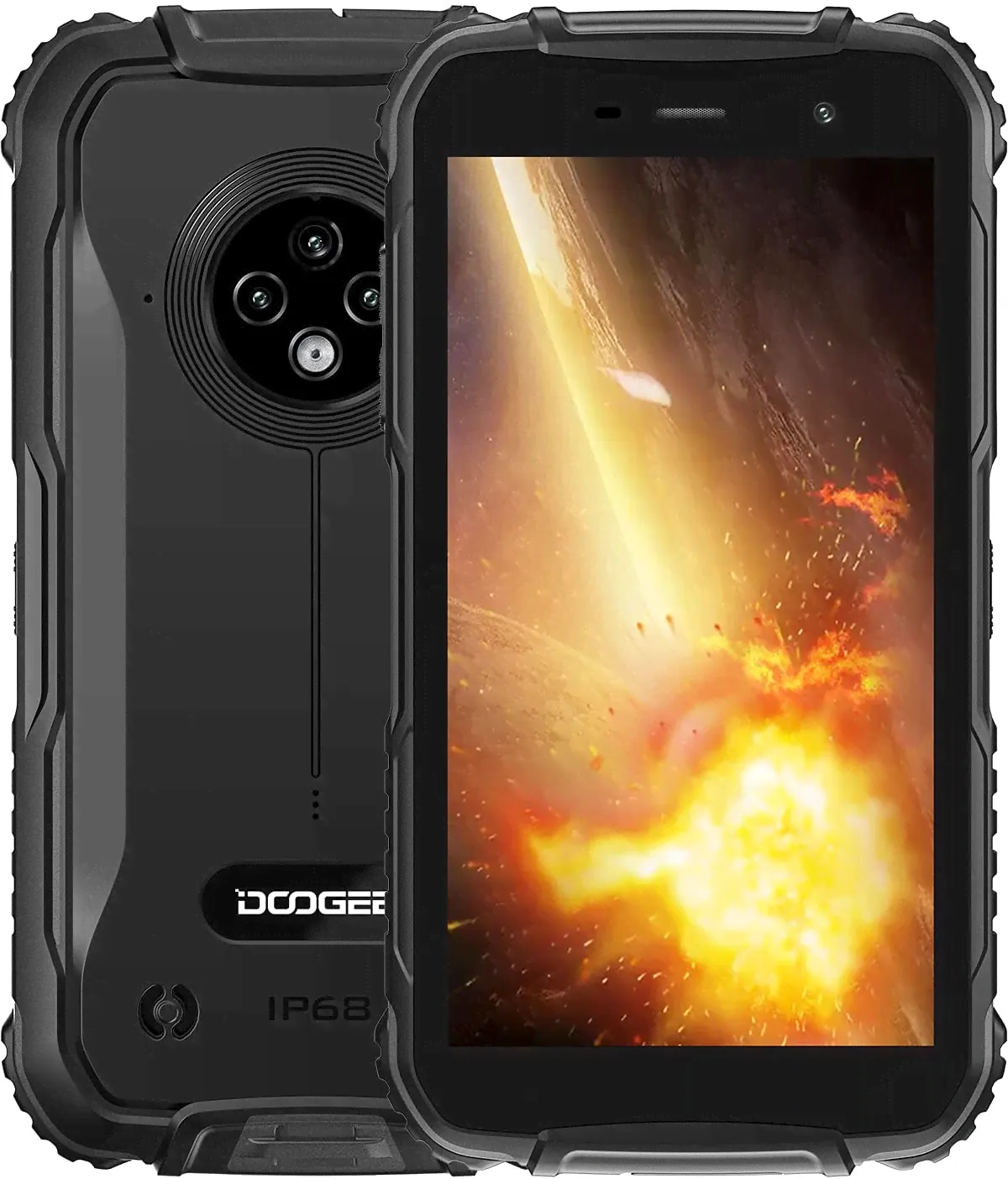 Смартфон DOOGEE S35T 3/64GB Black (Черный)-0