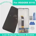 Новый оригинальный ЖК-дисплей DOOGEE S110 Аксессуары для сборки сенсорного экрана для смартфона DOOGEE S110