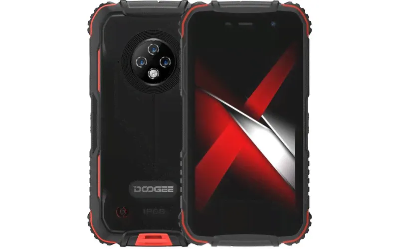 Смартфон DOOGEE S35 3/16Gb красный/черный