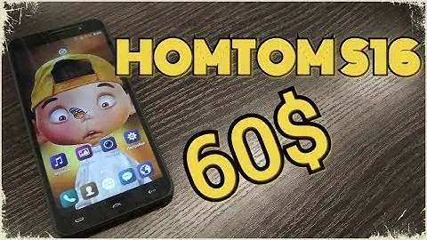 HOMTOM S16 Обзор Бюджетника с 18к9 экраном И тач на 5 касаний!