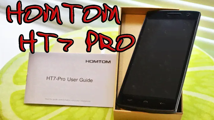 Бюджетный смарт HOMTOM HT7 PRO с AliExpress / Budget Smartphone HOMTOM HT7 PRO from AliExpress
