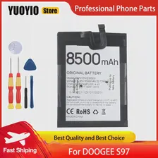 Для смартфона DOOGEE S97 Pro 8500mAh 100% оригинальный аккумулятор высокой емкости