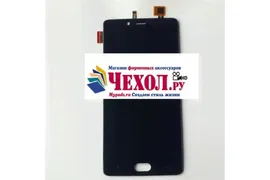 Фирменный LCD-ЖК-сенсорный дисплей-экран-стекло с тачскрином на телефон Doogee Shoot 1 черный + гарантия