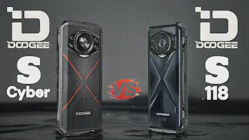 DOOGEE S Cyber  (VS) DOOGEE S118 - Top rugged phones from doogee. | 2024