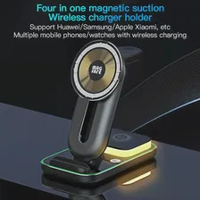 Беспроводное Зарядное Устройство Для Doogee S90 S95 S96 S97 S98 Pro S68 S88 Plus V10 V20 Магнитный Держатель телефона С Двумя Катушками Зарядные Устройства Быстрая Зарядка