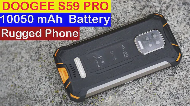 Meet DOOGEE S59 PRO -  Budget Big Battery Rugged Smartphone