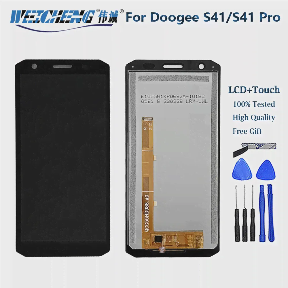 Оригинальный Новый ЖК-дисплей для DOOGEE S41, экран + сенсорная панель, дигитайзер в сборе для DOOGEE S41 Pro, ЖК-дисплей, запчасти для ремонта (art.: 3920c34dbe422)-3