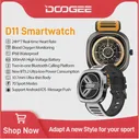 DOOGEE D11 водонепроницаемые умные часы с Bluetooth, пульсометром и аккумулятором на 300 мАч (art.: 3920bd7b6f073)