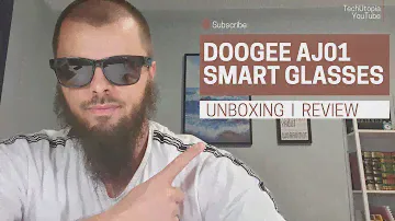 Распаковка умных очков Doogee AJ01. Мой обзор (потрясающие дешевые технические гаджеты, которые можно купить в 2023 году)