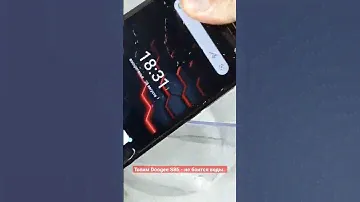 Doogee s86 - тест на погружение в воду.