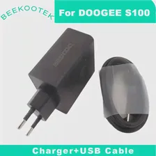 Новое Оригинальное Быстрое Зарядное Устройство DOOGEE S100 Для мобильного телефона 66 Вт Быстрое Зарядное Устройство TPYE-C USB Кабель Линия Передачи данных Для Смартфона DOOGEE S100