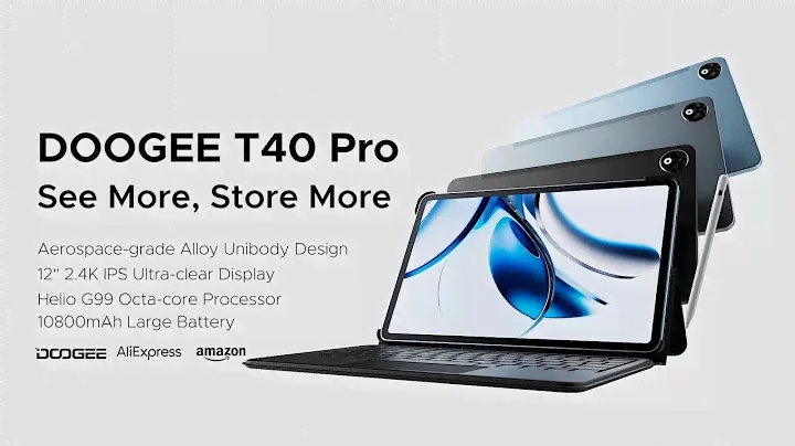 Doogee T40 Pro | New Stylish Powerful Tablet 2024 Official Video & Firstlook !!